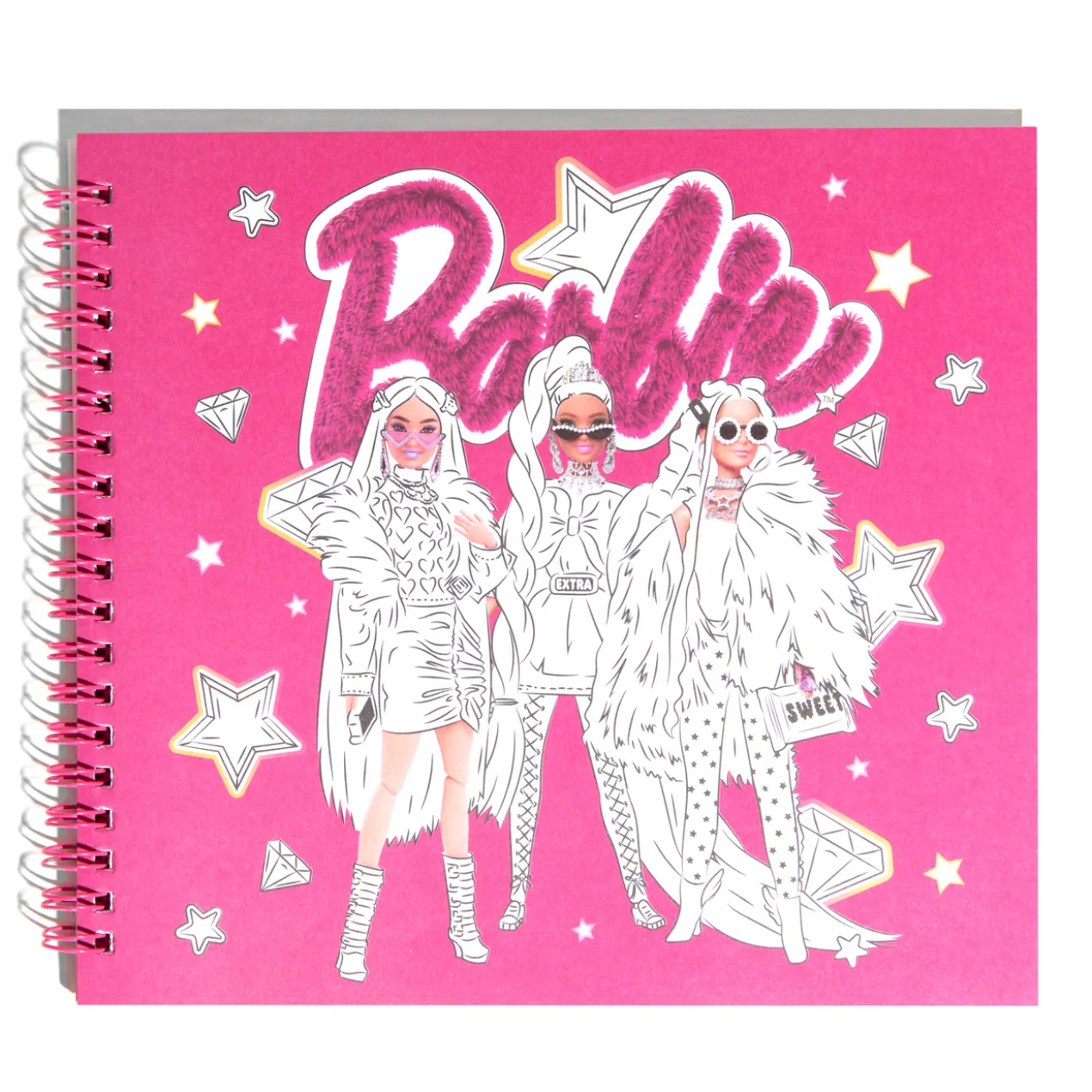 Carnet Barbie Colore et Crée