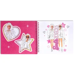 Carnet Barbie Colore et Crée