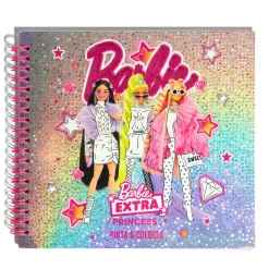 Carnet Barbie Colore et Crée