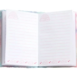 Carnet Peluche Arc-en-Ciel