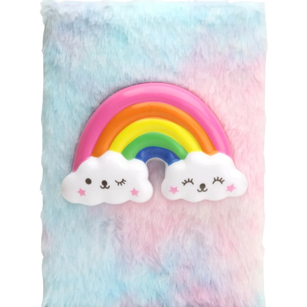 Carnet Peluche Arc-en-Ciel