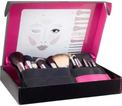 Ceinture Ajustable avec 12 Pinceaux Professional Makeup
