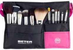 Ceinture Ajustable avec 12 Pinceaux Professional Makeup