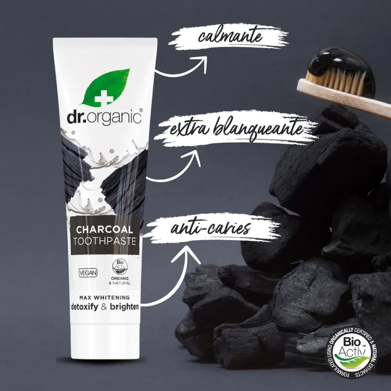 Charcoal Dentifrice Blanchissant