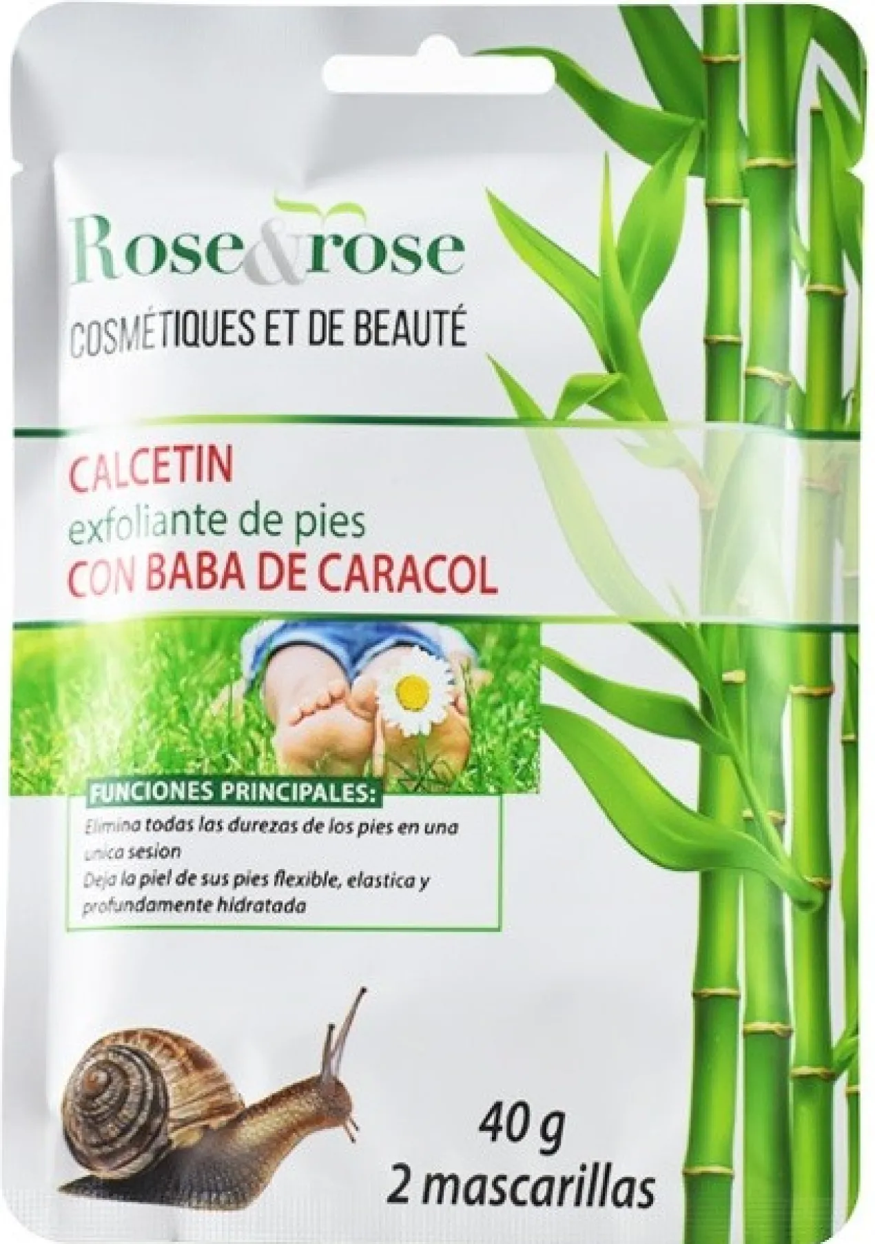 Chaussettes Exfoliantes pour les Pieds