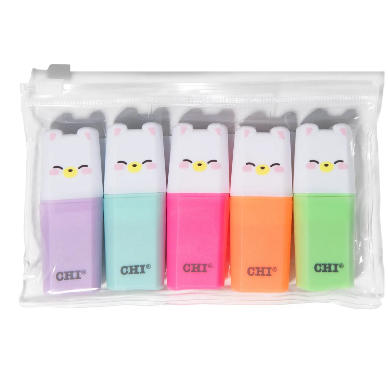 Chi Set Surligneurs Cute Fluor