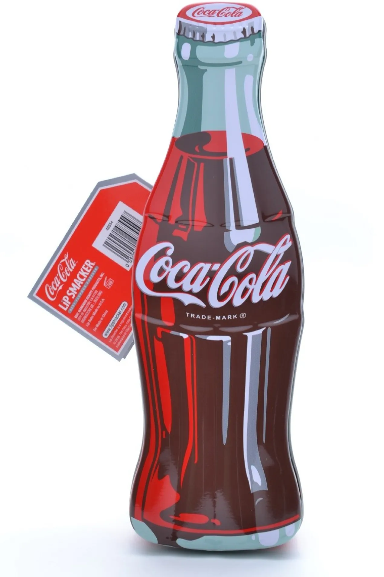 Coca Cola Lip Smacker Vintage Bottle TinBox