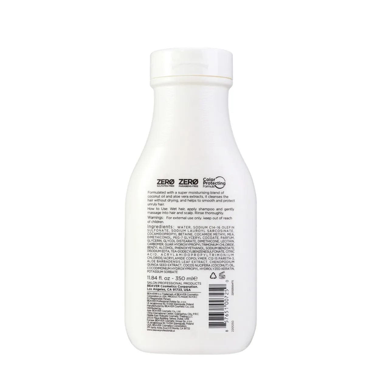 Coconut Oil & Quinoa Shampoing Hydratant