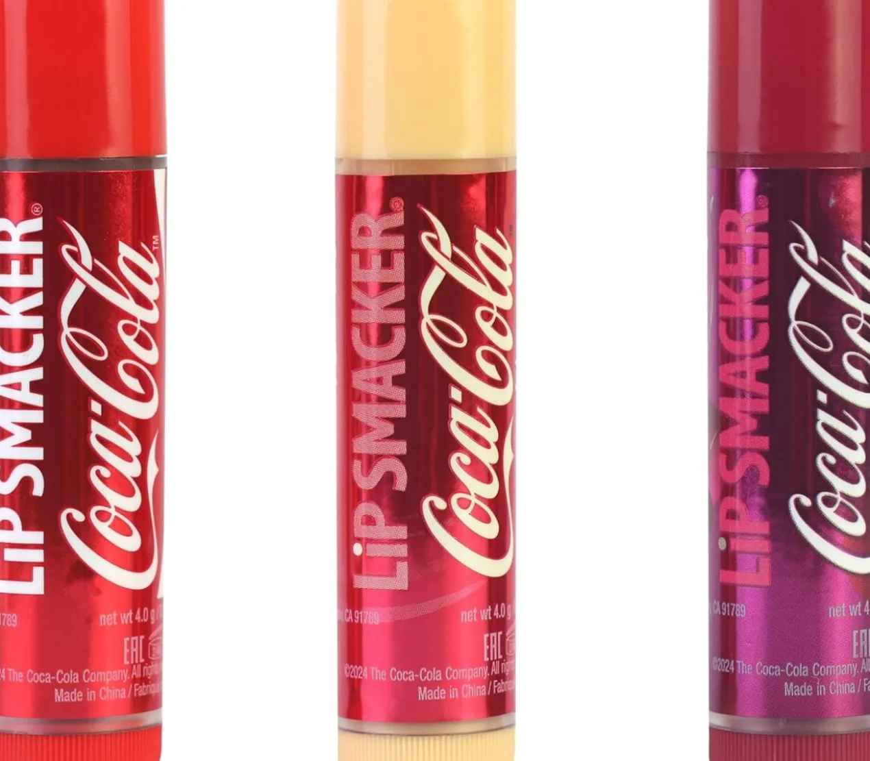 Coffret Baumes à lèvres Coca-Cola Heart