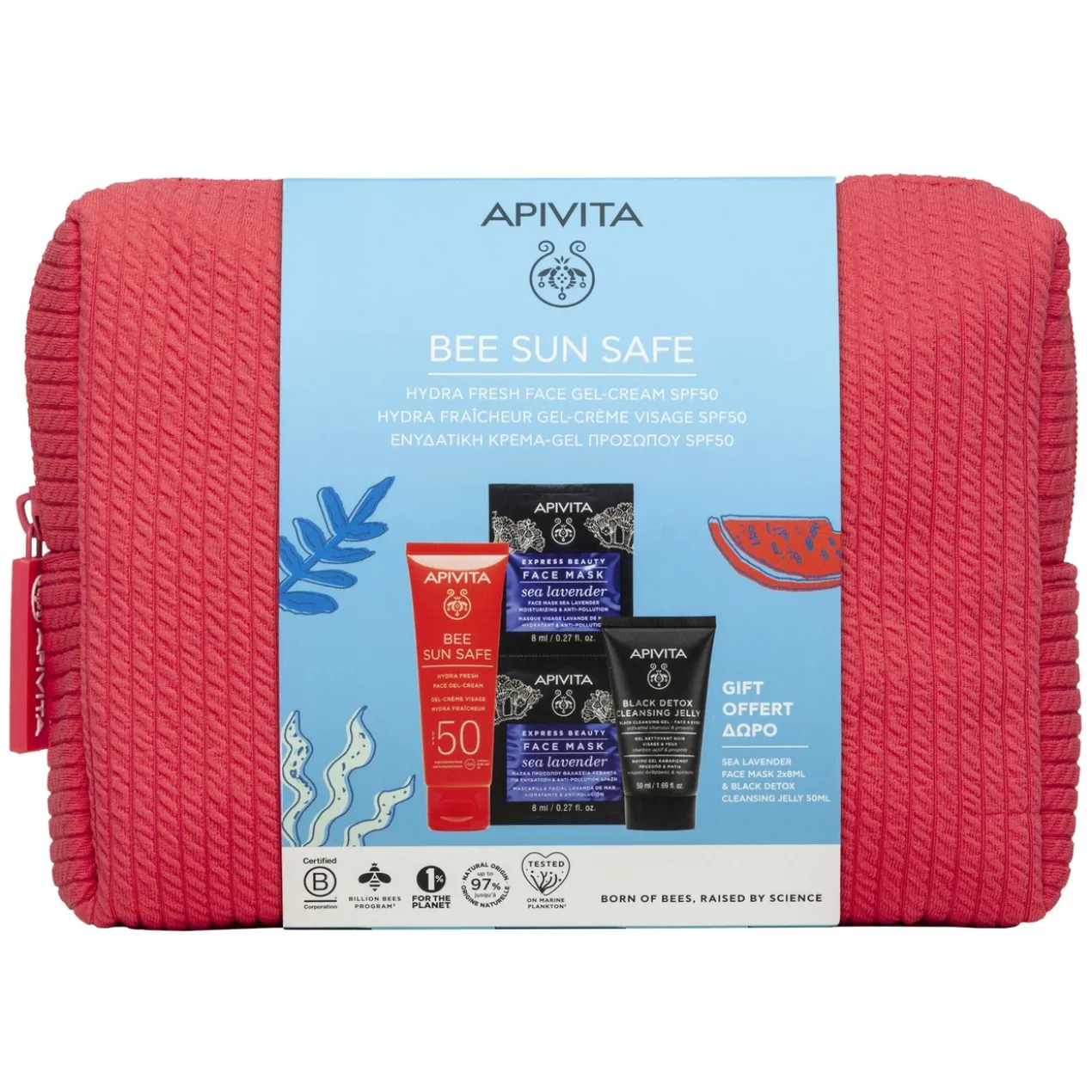 Coffret Bee Sun Safe Hydra Fresh Gel-Crème SPF50