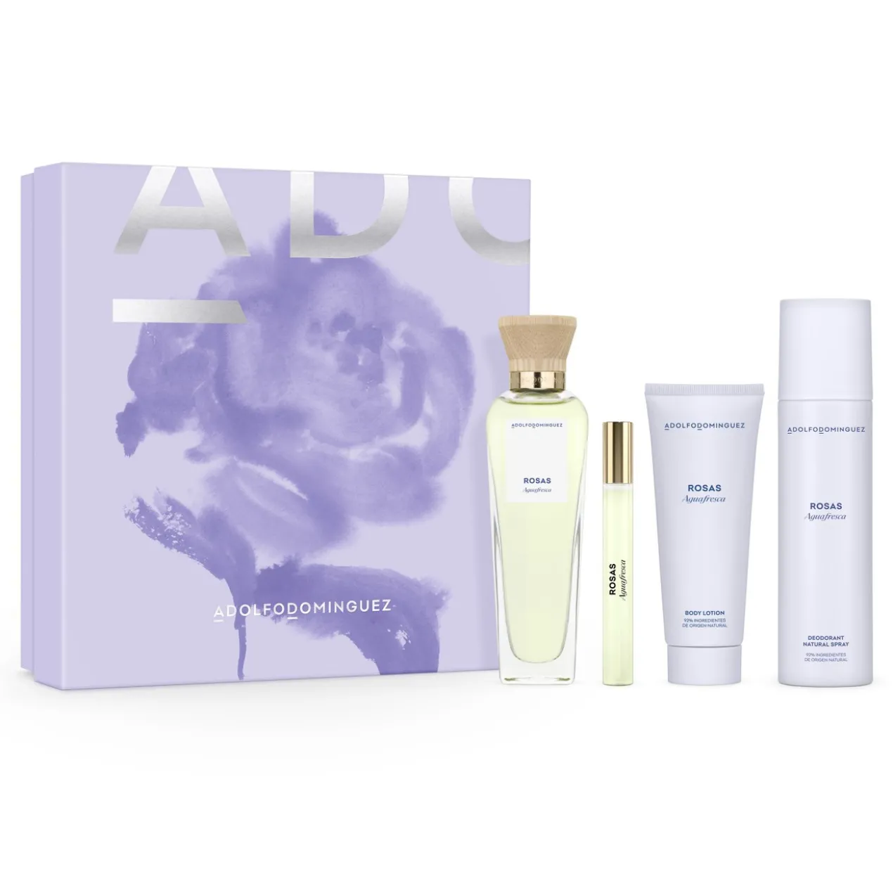 Coffret Cadeau Agua Fresca de Rosas Eau de Toilette