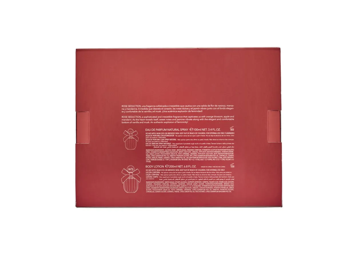 Coffret Cadeau Rouge Seduction Eau de Parfum