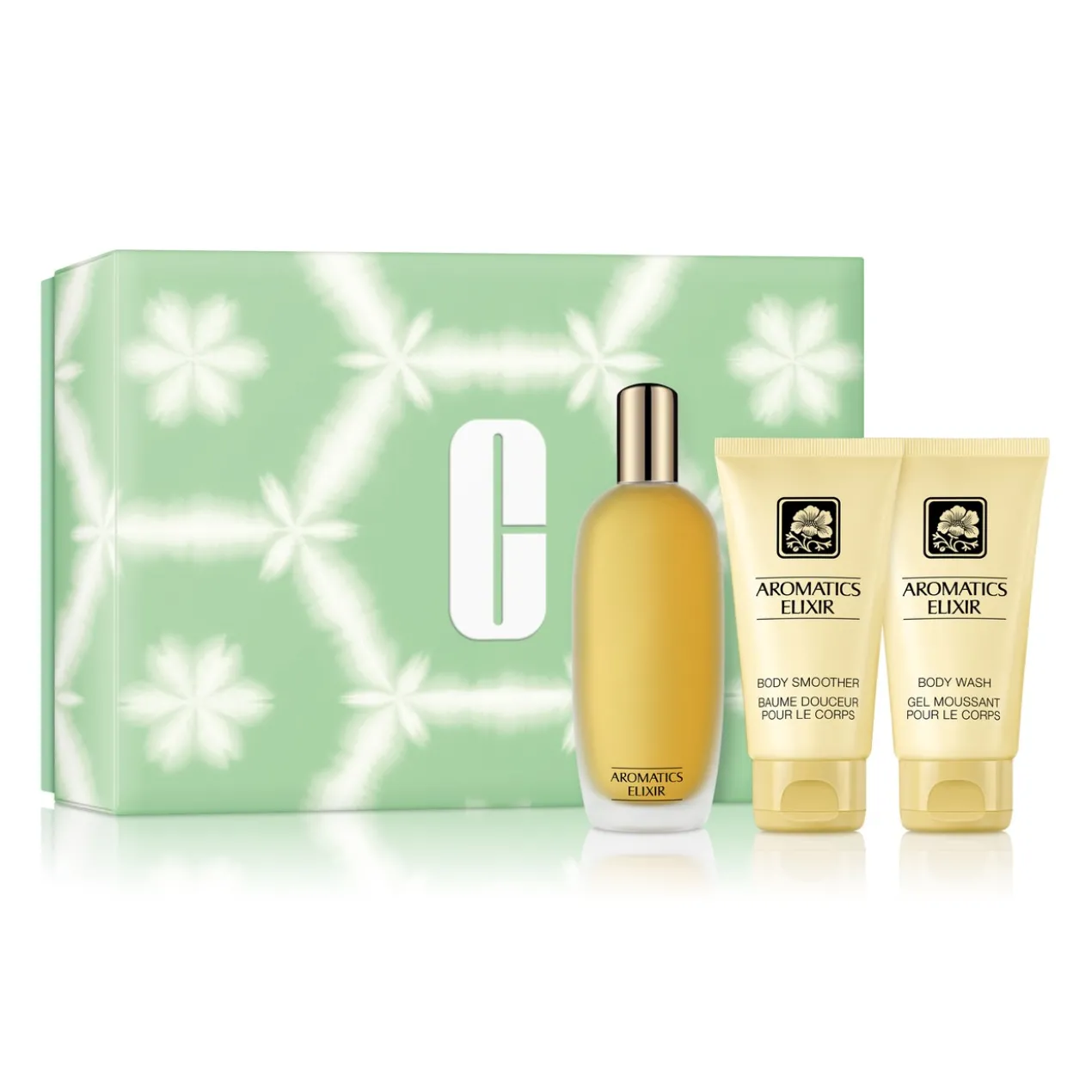 Coffret cadeau trio de parfum Aromatics Elixir Clinique