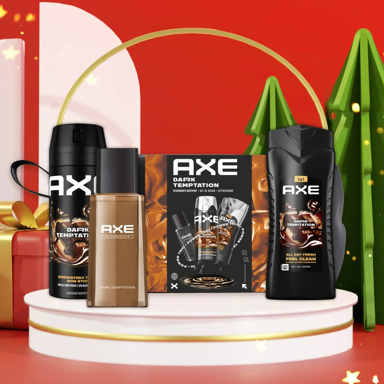 Coffret Dark Temptation pour Homme