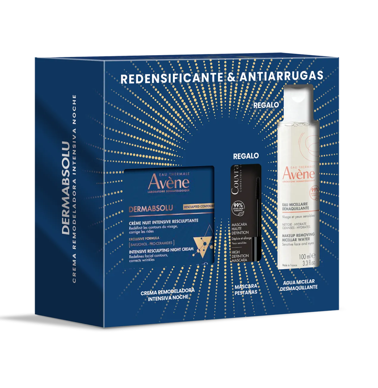 Coffret Dermabsolu Crème de Nuit + Eau Micellaire + Mascara