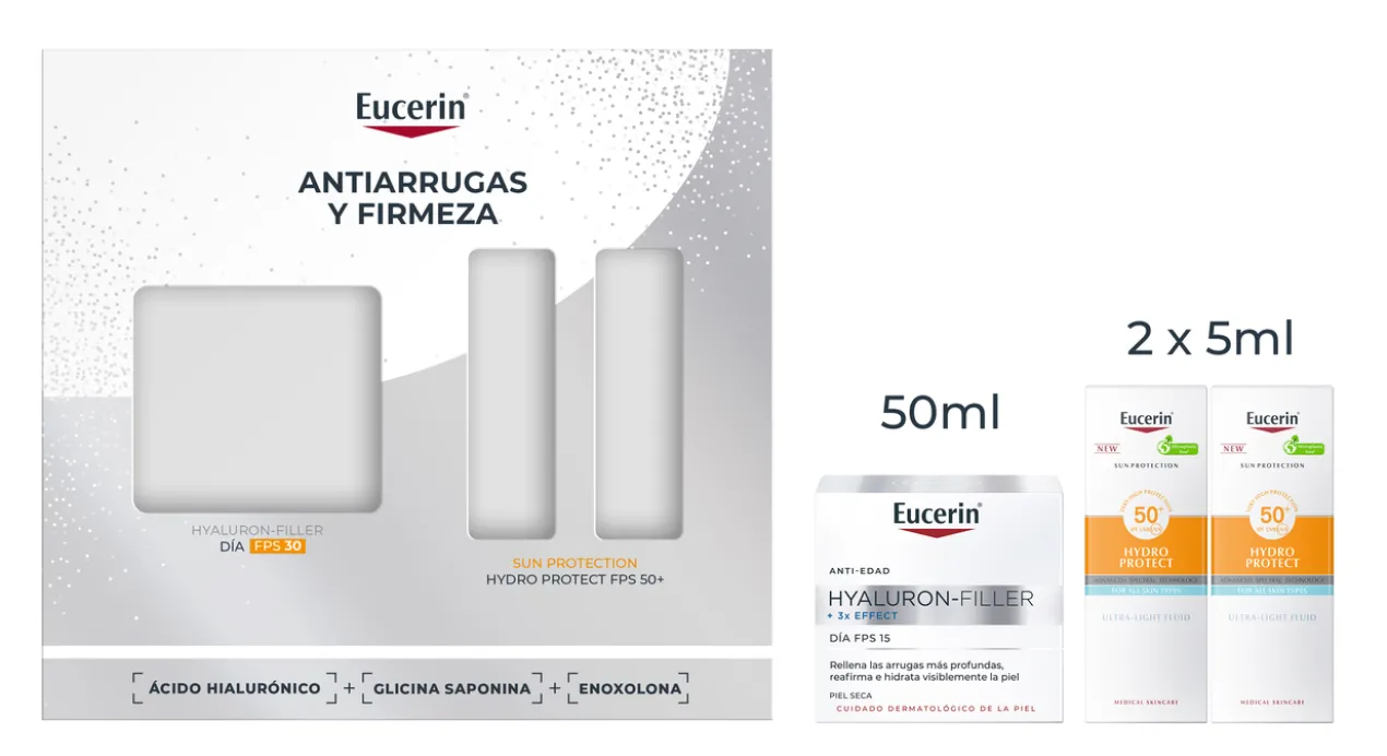 Coffret Hyaluron-Filler Crème de Jour + Sun Hydro Protect SPF50+