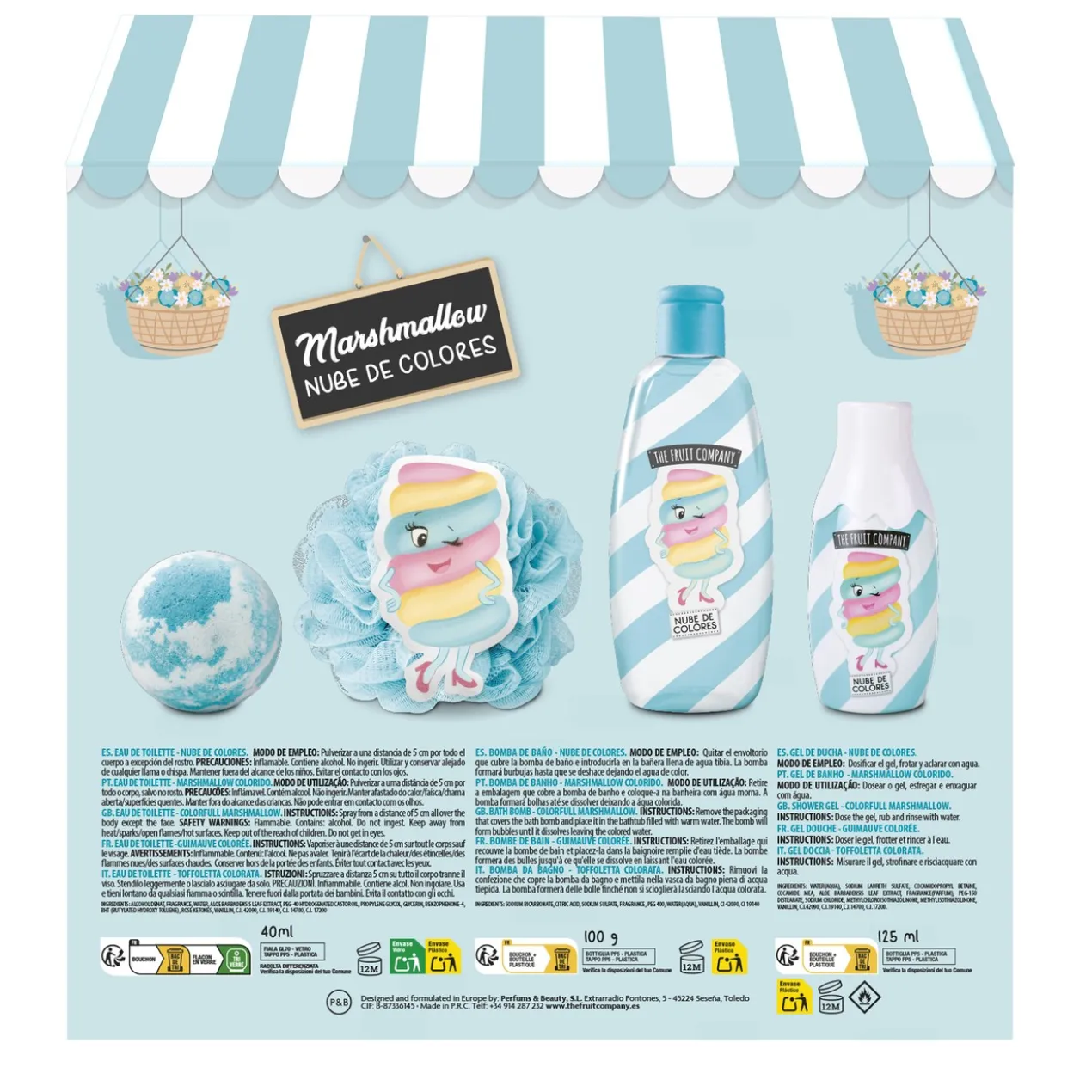 Coffret Nube de Colores Eau de Toilette