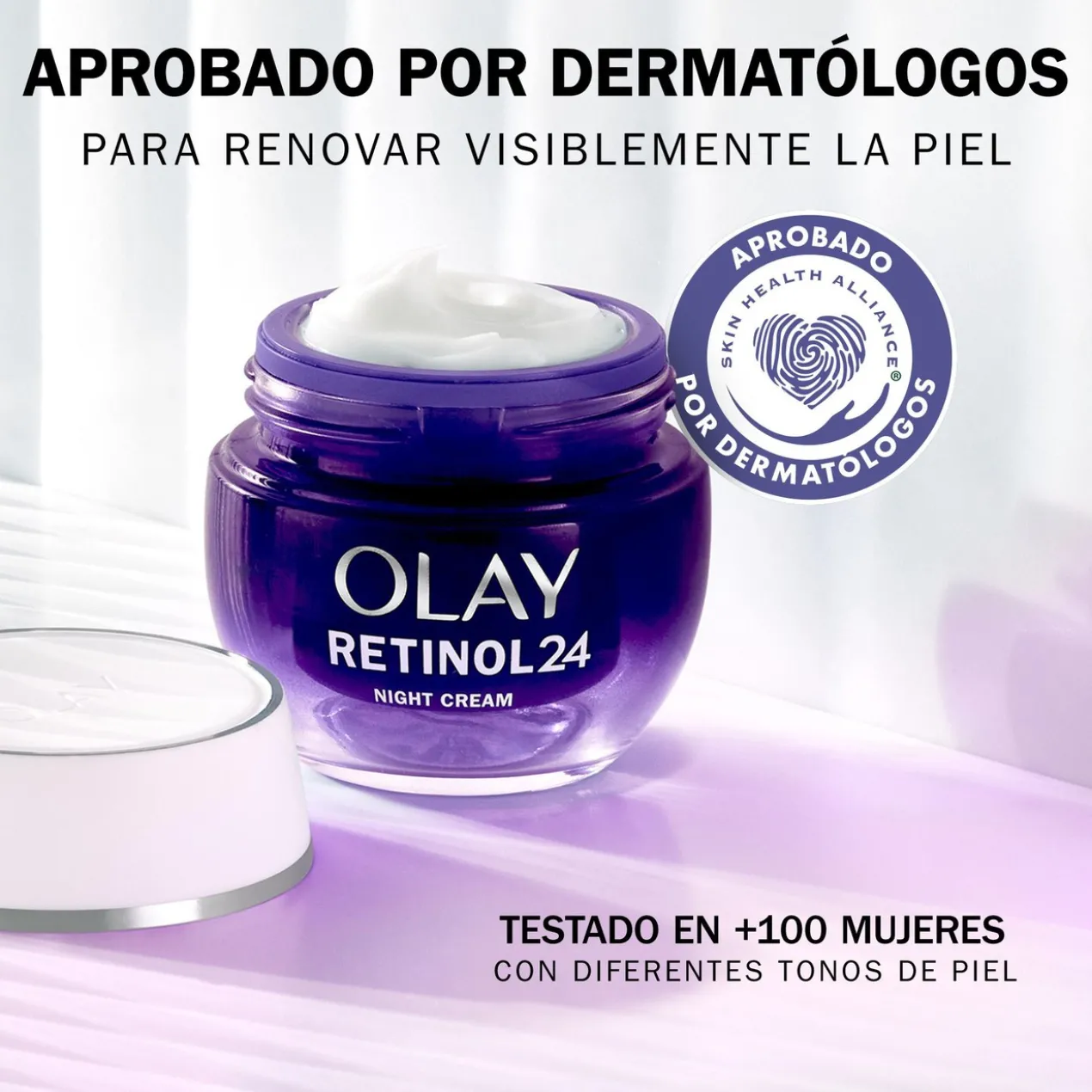 Coffret Olay Retinol 24 Nuit + Sérum Anti-Âge