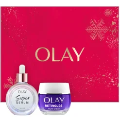 Coffret Olay Retinol 24 Nuit + Sérum Anti-Âge