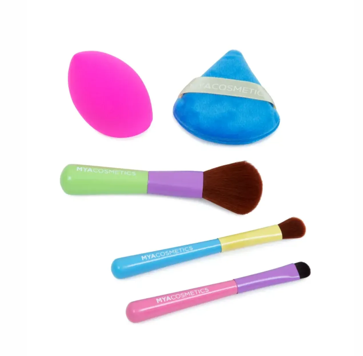 Coffret Pinceaux et Éponges de Maquillage