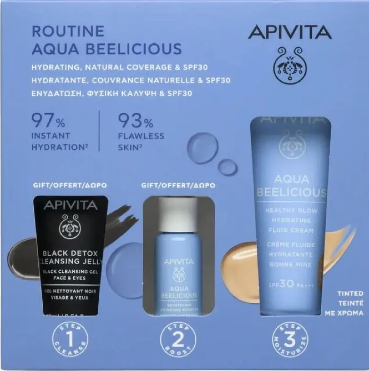 Coffret Routine Aqua Beelicious Teintée SPF30