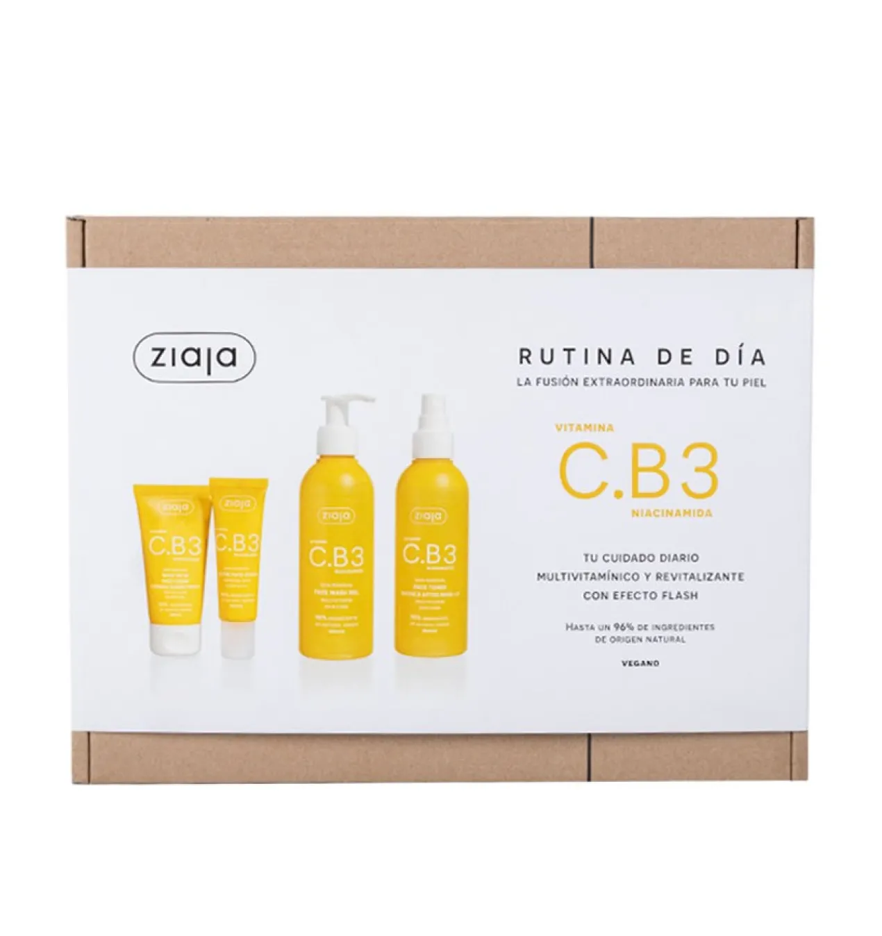 Coffret Routine Visage du Matin Vitamine C.B3 Niacinamide