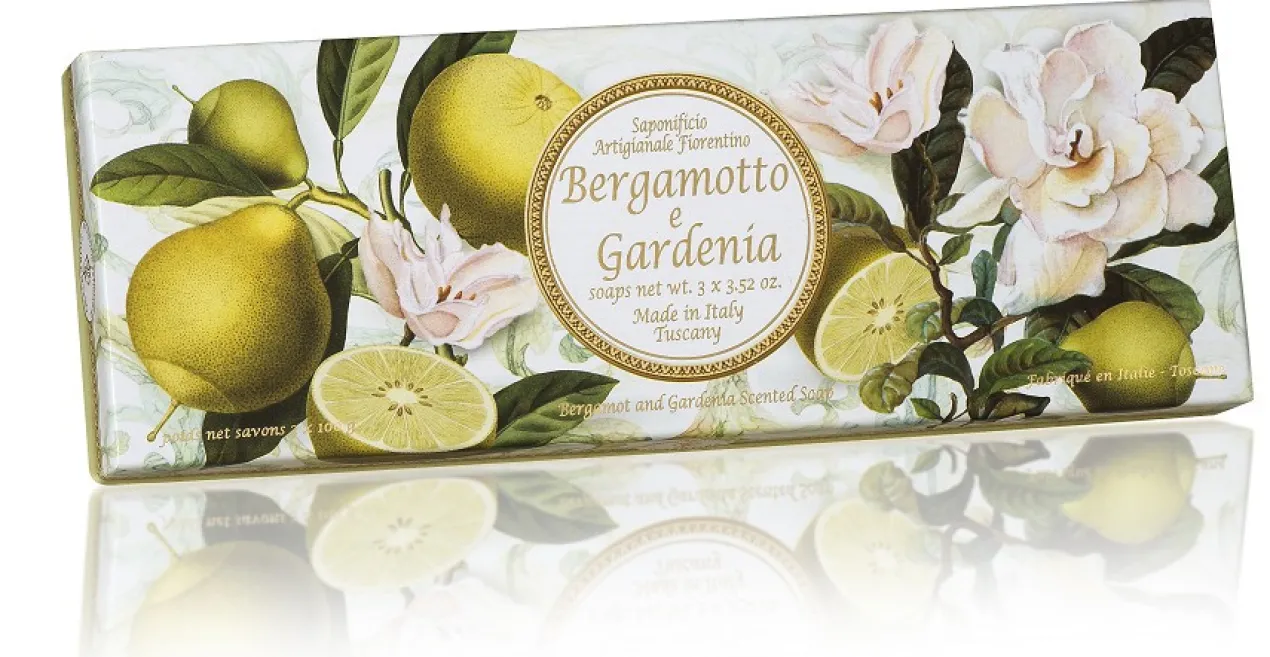 Coffret Savon Artisanal Parfum Bergamote