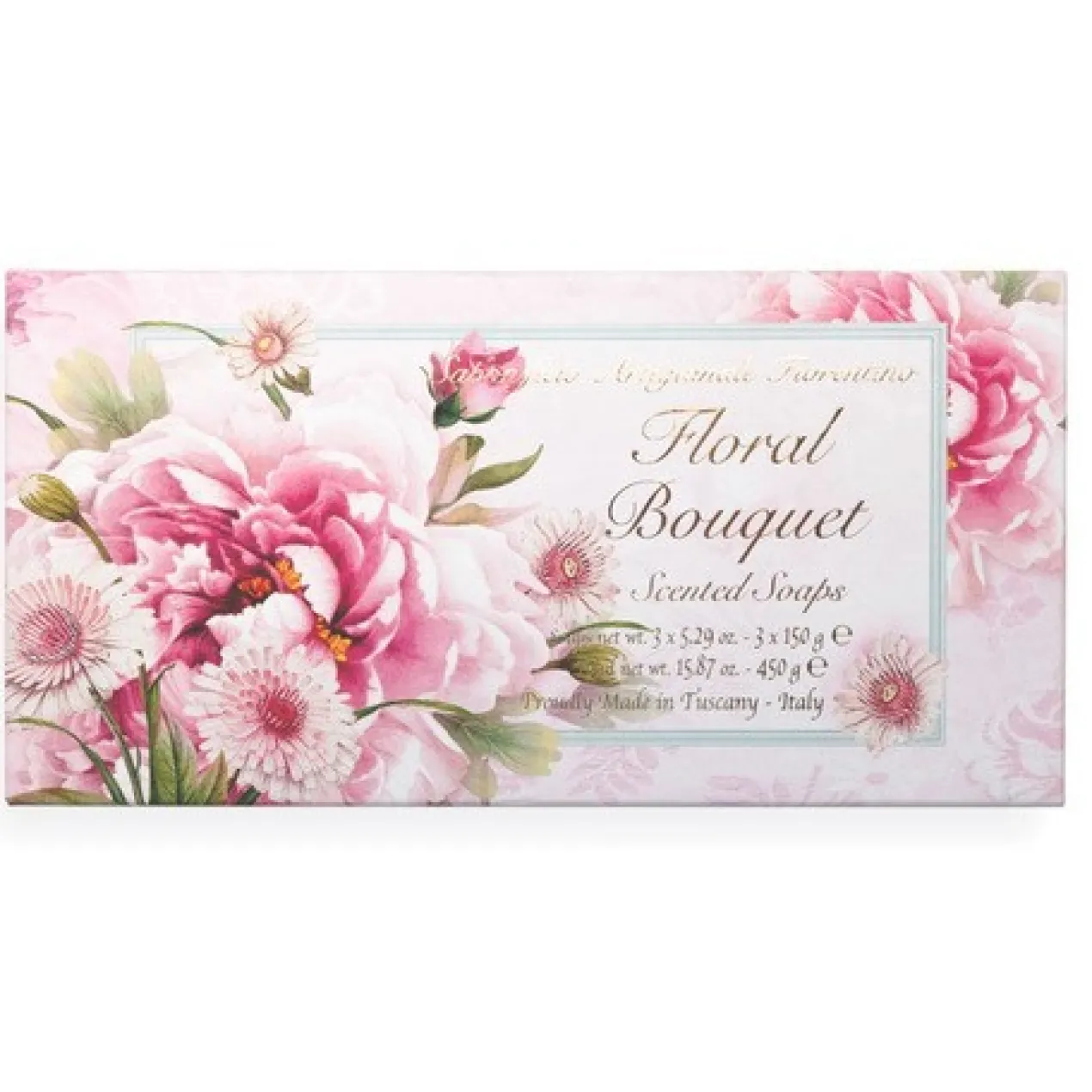 Coffret Savon Floral Bouquet Scented