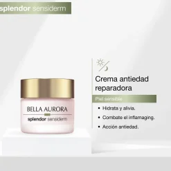 Coffret Splendor Sensiderm Crème Anti-Âge + Soin Contour des Yeux