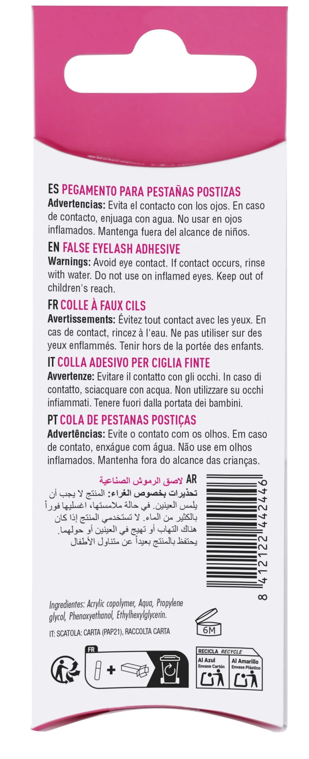 Colle pour Faux Cils avec Pinceau