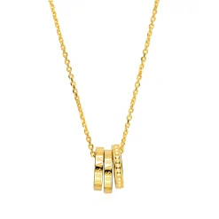 Collier Daeris Argent Sterling / Plaqué or 18K