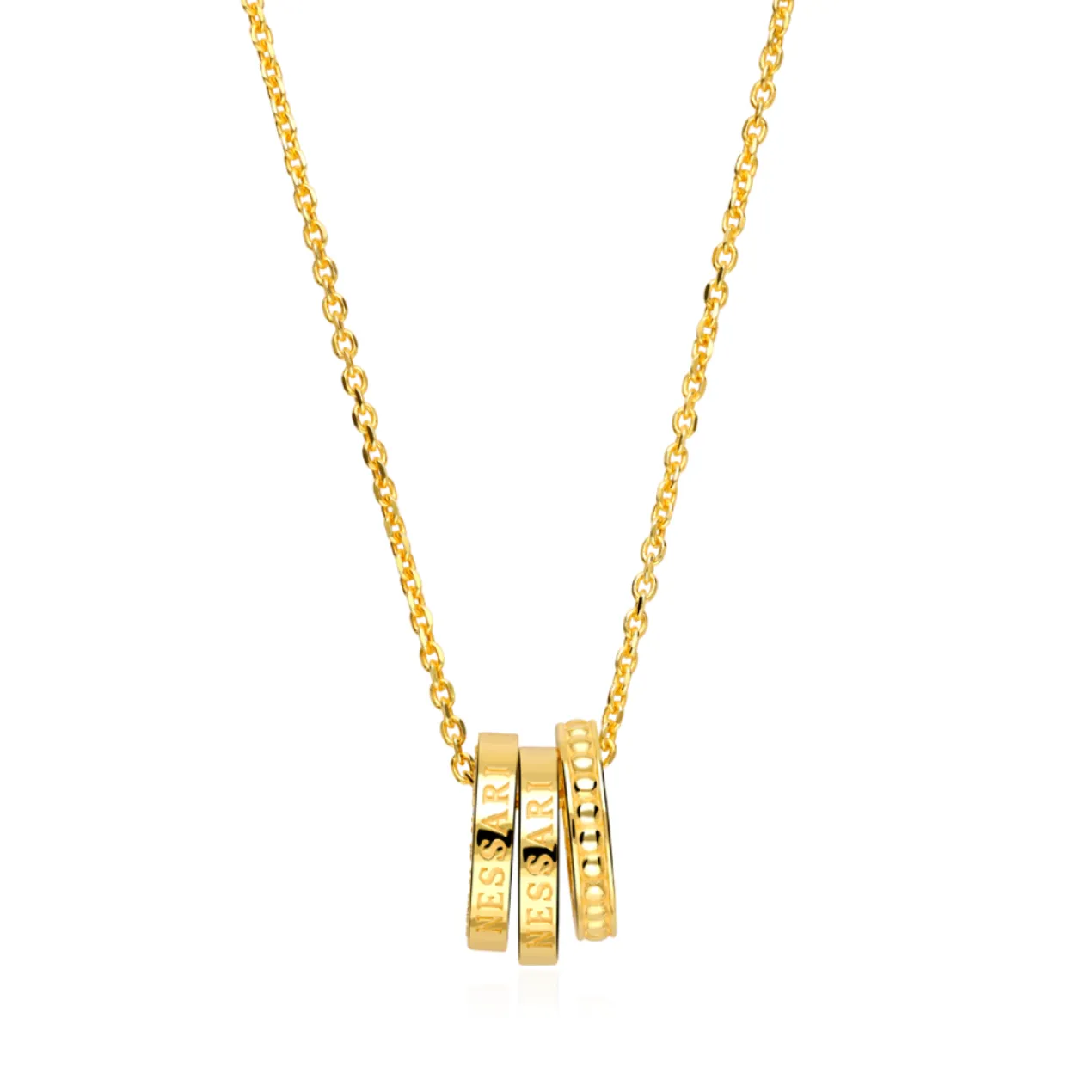 Collier Daeris Argent Sterling / Plaqué or 18K