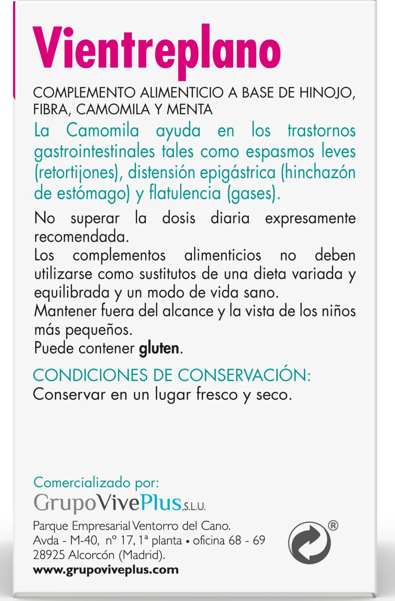 Complément Alimentaire Ventre Plat