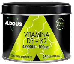 Comprimés Vitamine D3 + K2