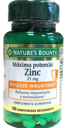 Comprimés Zinc Haute Puissance