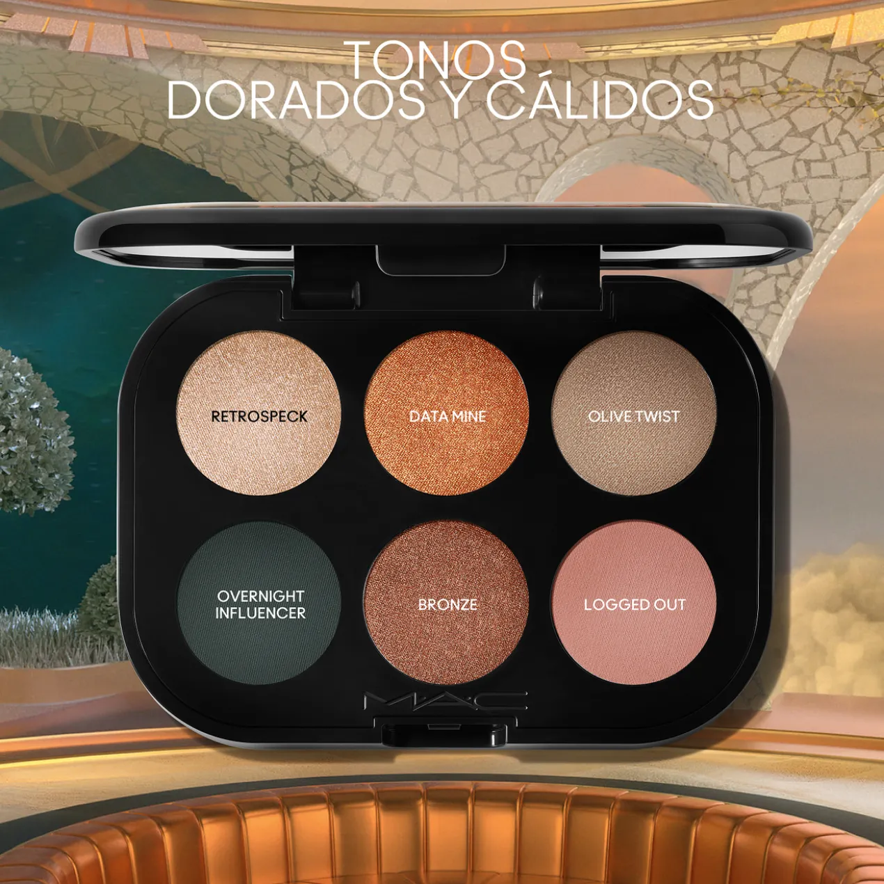 Connect In Colour Bronze Influence Palette de fards à paupières