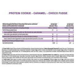 Cookie Protéinée Caramel Choco Fudge