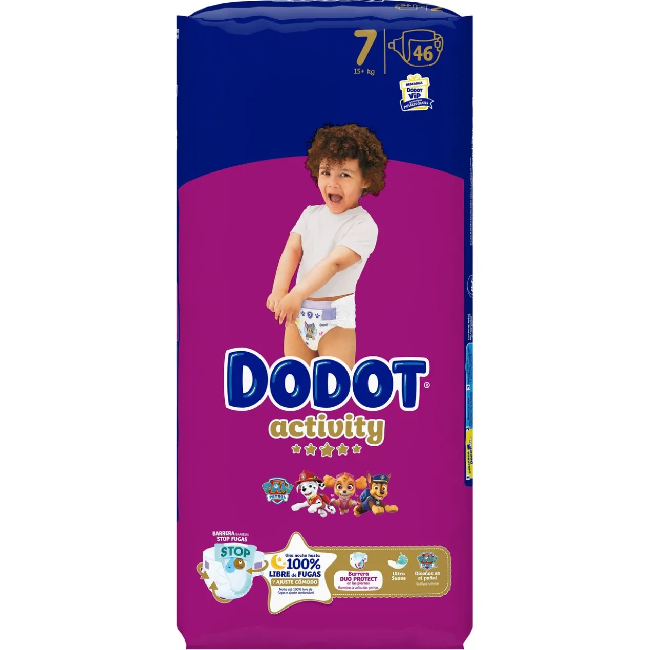 Couches Activity Taille 7 +15 kg