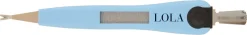 Coupe-cuticules en inox avec lime