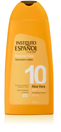 Écran Solaire Lotion Aloe Vera SPF10