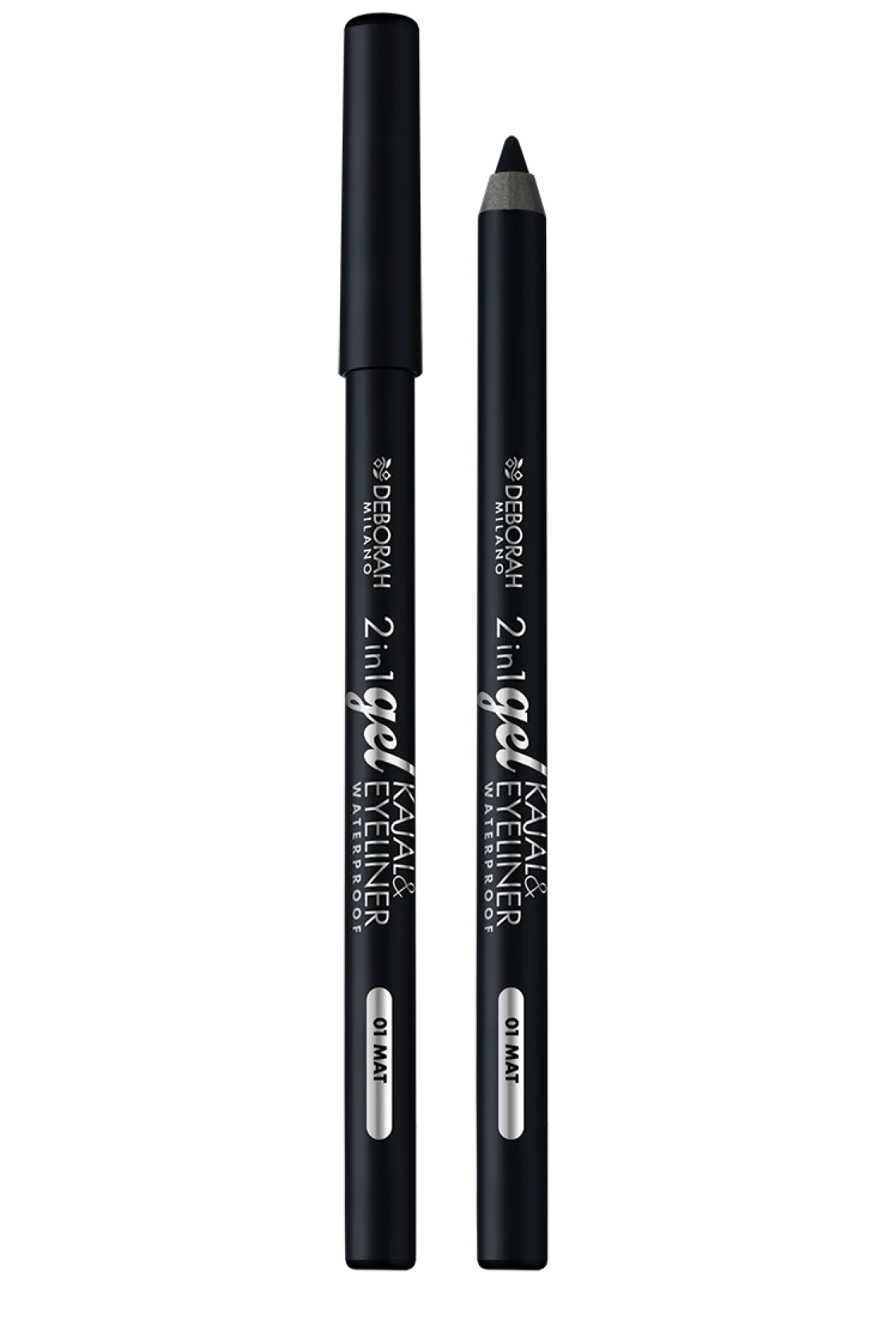 Crayon Eye-Liner Gel Matite 2in1 Mat Waterproof