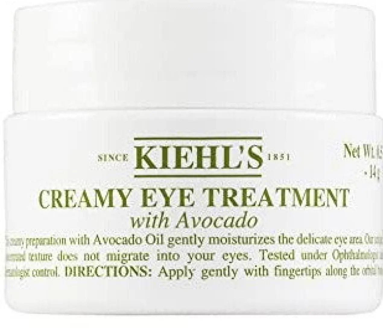 Creamy Eye Treatment with Avocado Crème Contour des Yeux Hydratant