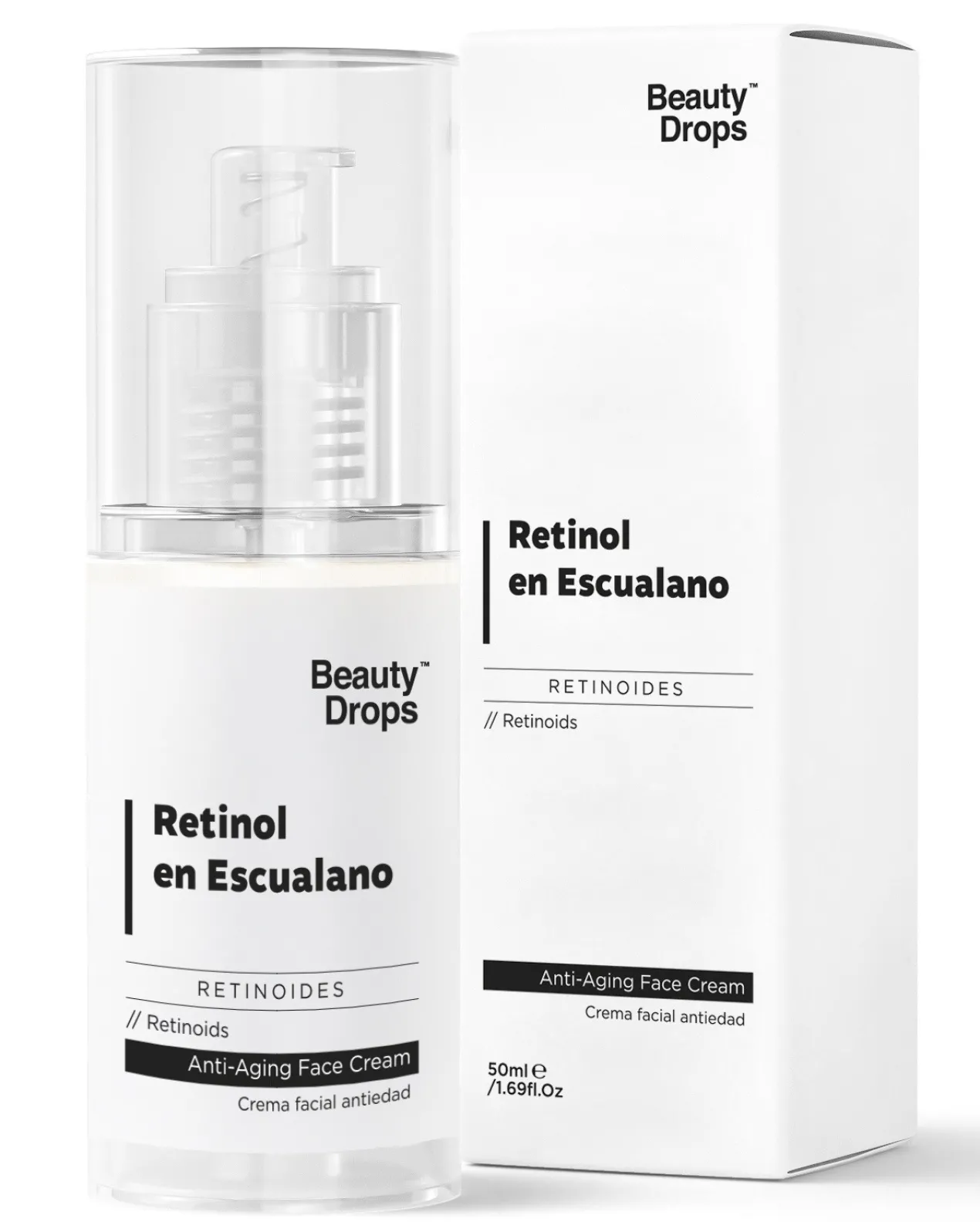 Crème Anti-âge Rétinol en Squalane