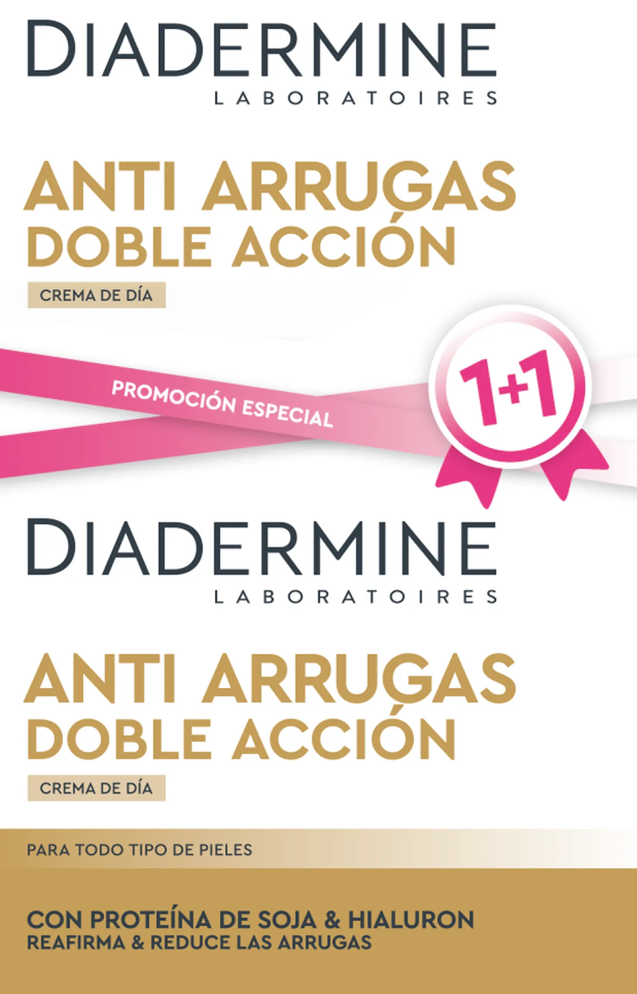Crème Anti-Rides 2x1