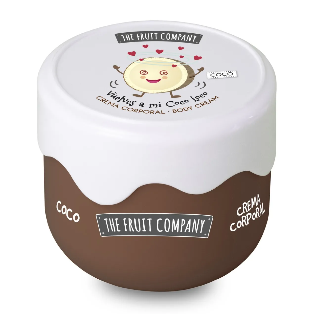 Crème corporelle au coco