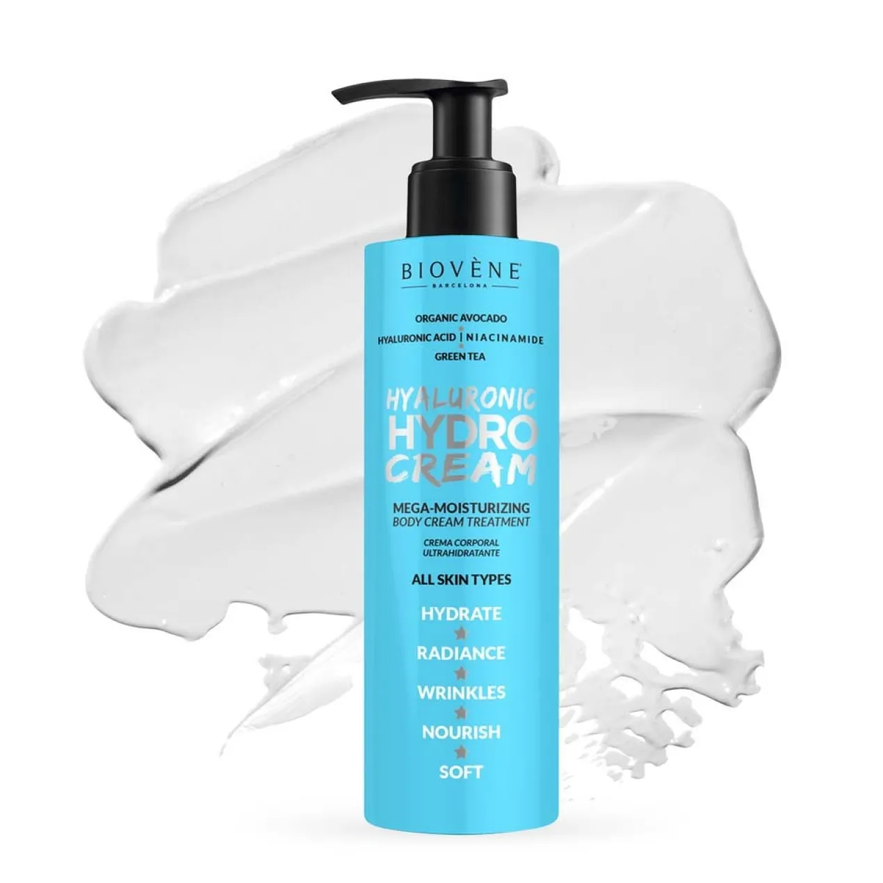 Crème Corporelle Ultra-Hydratante Hyaluronic Hydro