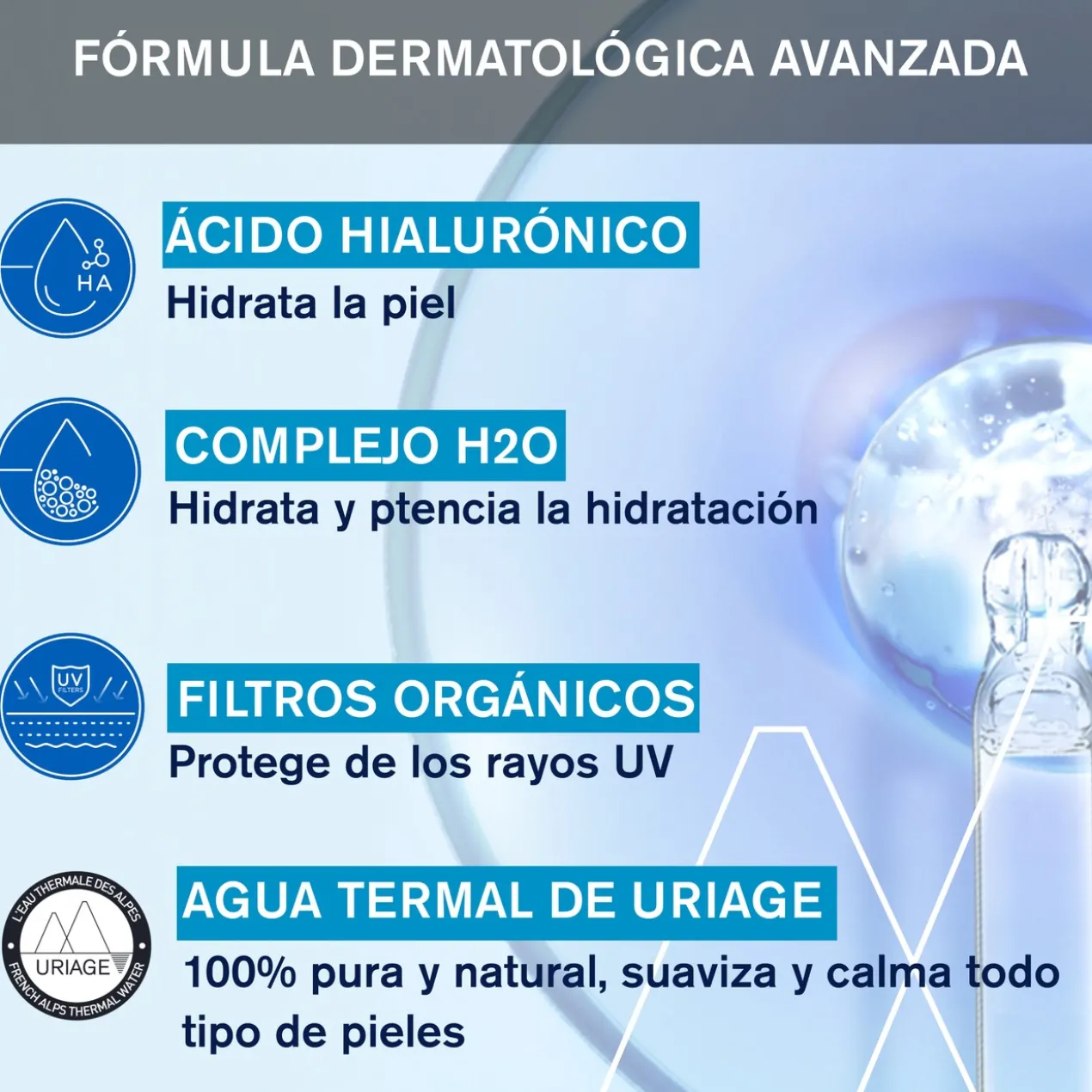 Crème d’Eau Légère SPF20 Eau Thermale