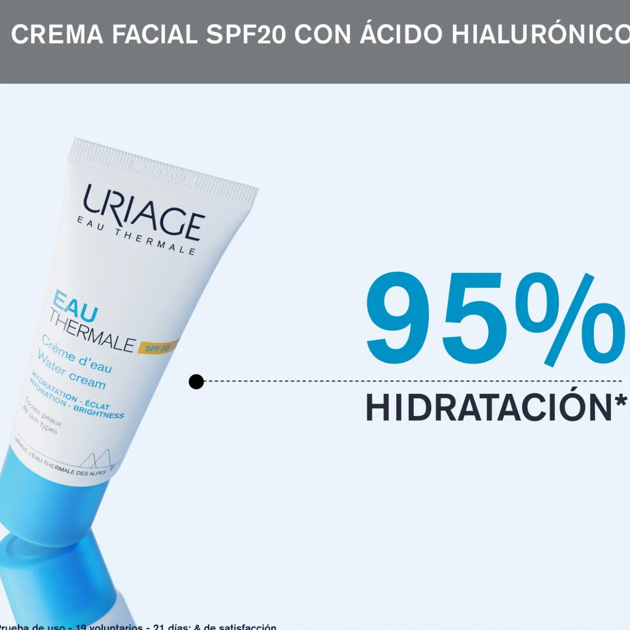 Crème d’Eau Légère SPF20 Eau Thermale