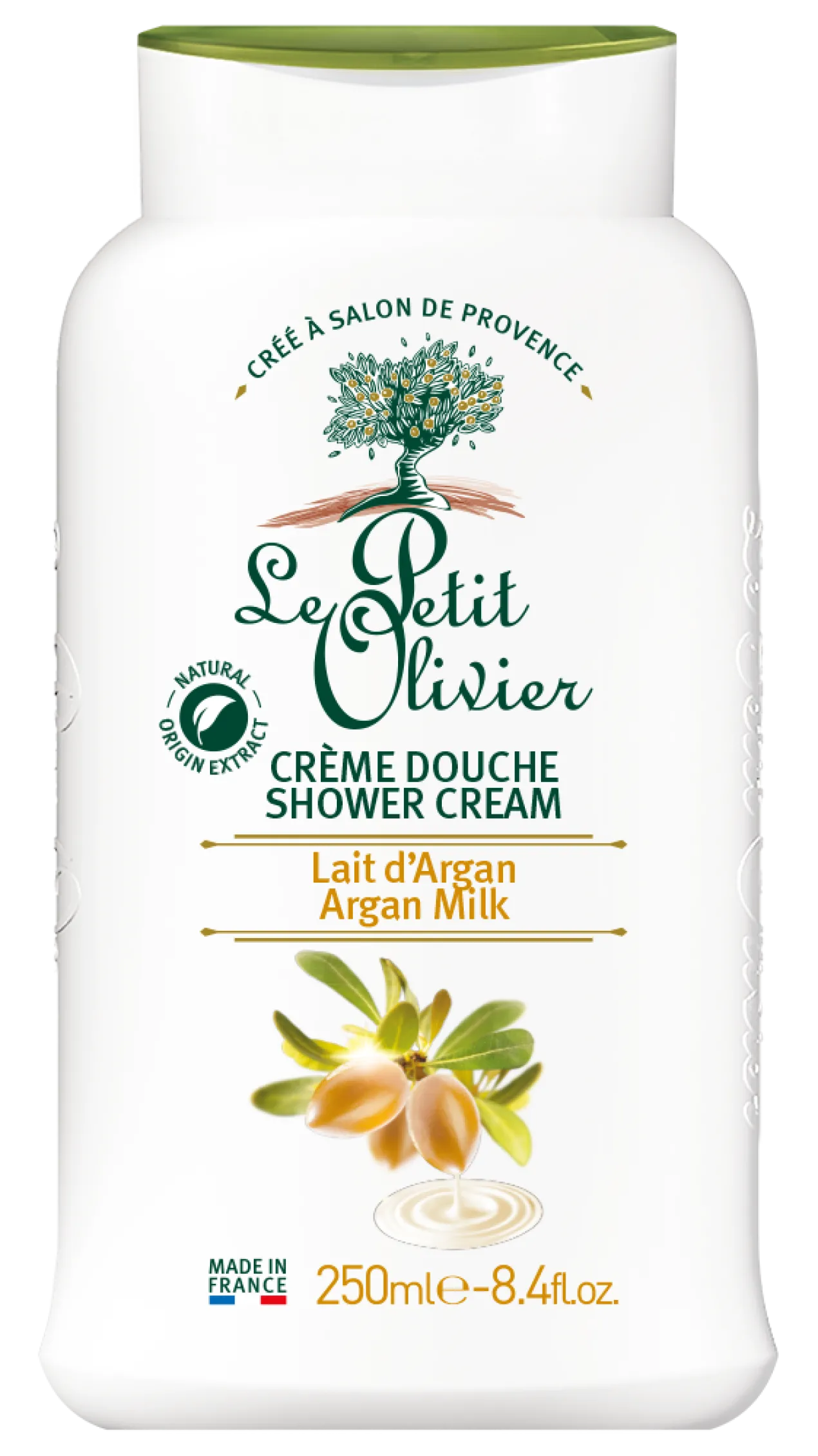 Crème de Douche au Lait d'Argan
