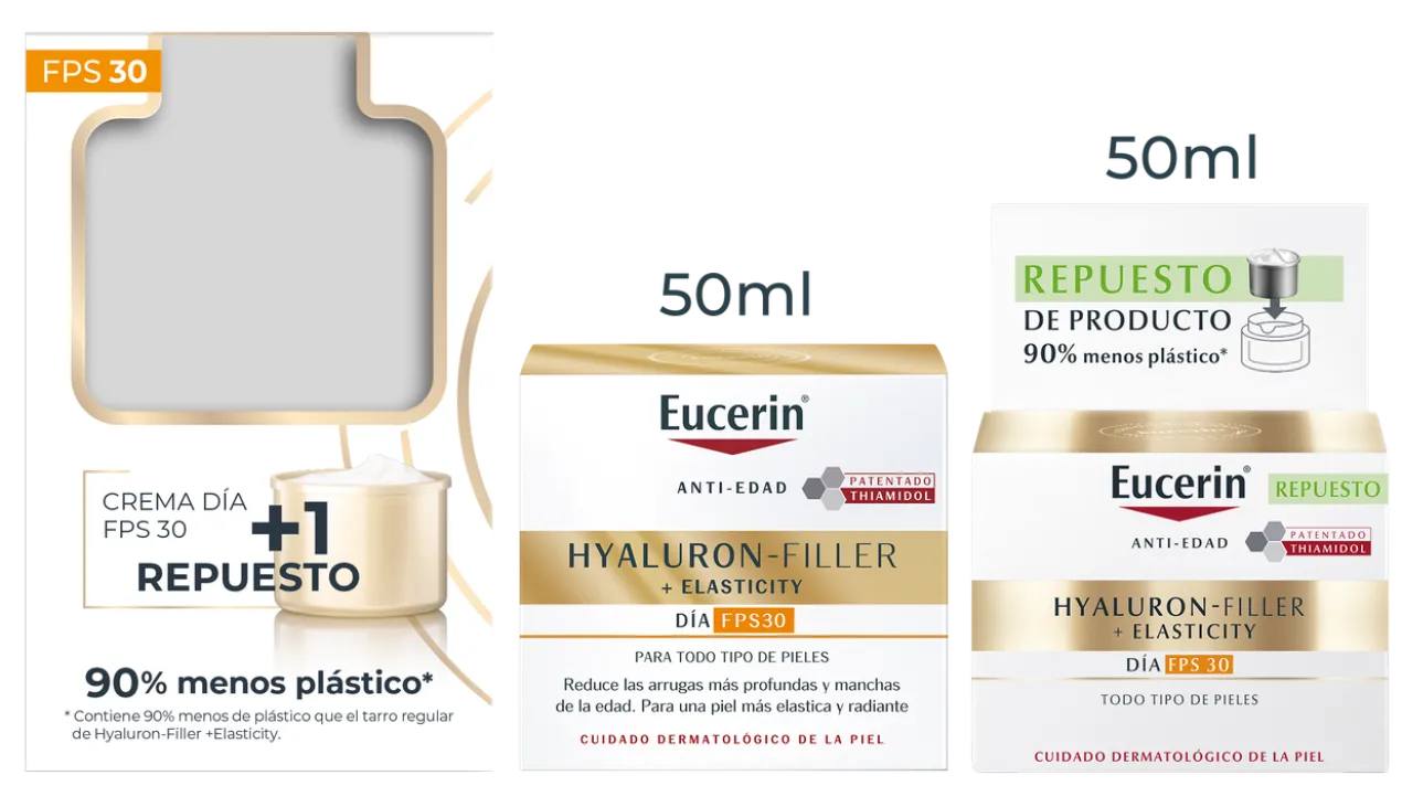 Crème de Jour Hyaluron-Filler + Elasticity SPF30 + Recharge